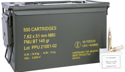 PPU PPRM762M Rangemaster  7.62x51mmNATO 145gr Full Metal Jacket Boat Tail/500rds *Sold by Case *Includes Metal Can