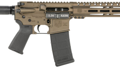 Diamondback DB1915K071 DB15  5.56x45mm NATO 30+1 10" Black Nitride Threaded Barrel, M-LOK Handguard, Midnight Bronze Aluminum Picatinny Rail Receiver, Black Buffer Tube, Black Magpul Grip, Right Hand