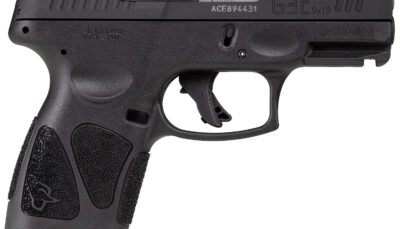 Taurus 1G3CSR9031 G3C  Compact Frame 9mm Luger 12+1 3.26" Matte Stainless Steel Barrel, Matte Black Tenifer Serrated Steel Slide, Black Polymer Frame w/Picatinny Rail, Black Polymer Grip, Right Hand