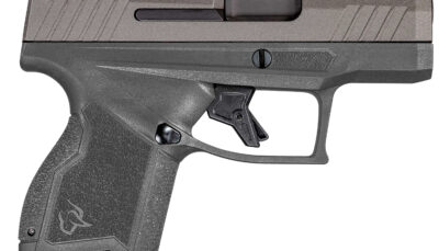 Taurus 1-GX4M93CG GX4 Micro-Compact 9mm Luger Caliber with 3.06" Barrel, 11+1 Capacity, Gray Finish Frame, Serrated Tungsten Gray Cerakote Steel Slide & Interchangeable Backstrap Grip Includes 2 Mags