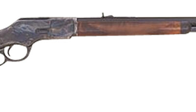 Cimarron CA277 1873 Deluxe Full Size 45 Colt (Long Colt) 12+1 24" Blued Octagon Barrel, Color Case Hardened Stainless Steel Receiver, Fixed w/Pistol Grip Walnut Stock, Right Hand