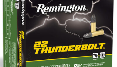 Remington Ammunition R21271 Thunderbolt Bulk 22LR 40gr Lead Round Nose 525 Per Box/12 Case