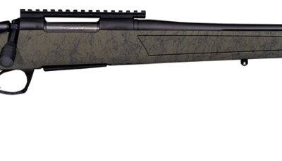 CVA CR3985G Cascade XT Full Size 450 Bushmaster 4+1 22" Graphite Black Cerakote Steel Threaded Barrel, OD Green Adj w/Soft Touch Synthetic Stock