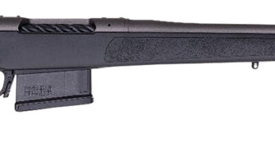 Weatherby 3WR047MMPR2T 307 Range SF 7mm PRC 5+1 22" Tungsten Cerakote Heavy Threaded Barrel, Tungsten Cerakote Drilled & Tapped Steel Receiver, Adj Cheek Piece & LOP Black Synthetic Stock