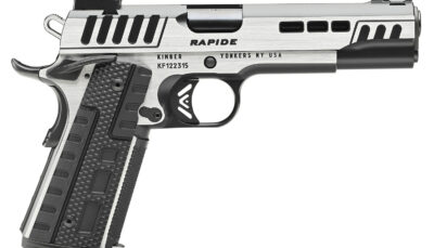 Kimber Mfg.,inc 3000426 Rapide Scorpius 10mm 8+1 5" Black KimPro II w/ Brush Polished Flats Stainless Steel Slide G10 Grip