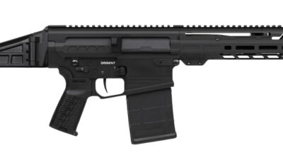 CMMG 33A380C-AB Dissent MK3 8.6 Blackout 20rd 12.50" Black Nitride 7075-T6 Aluminum Receiver 11" Proprietary Handguard CMMG Zeroed Grip
