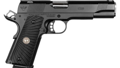 Wilson Combat CQBFS45 CQB  45 ACP 8+1 5" Full Size Carbon Steel Slide G10 Starburst Grip