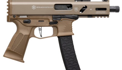 Grand Power 197892004787 Stribog SP9A35S 9mm Luger 30+1 8" Flat Dark Earth