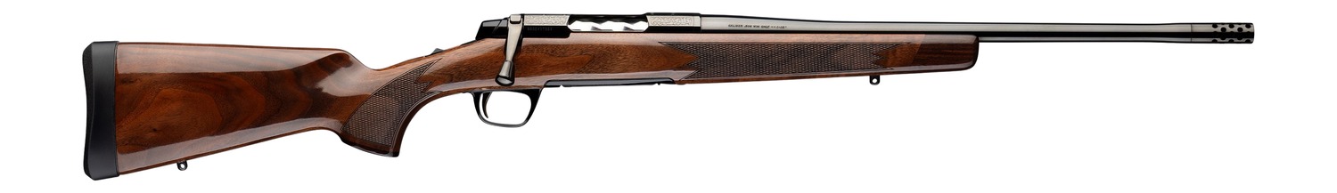 Browning 036145226 X-Bolt 2 Medallion SPR 30-06 Springfield 4+1 18" Gloss Blued Threaded Barrel & Steel Drilled & Tapped Receiver, Black Walnut Fixed Stock, Right Hand