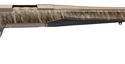 Browning 036146227 X-Bolt 2 Speed Full Size 7mm Rem Mag 3+1 26" Smoked Bronze Cerakote Fluted Threaded Barrel, Smoked Bronze Cerakote Steel Drilled & Tapped Receiver, Mossy Oak Bottomland Adj Vari-Tec