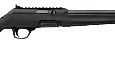 Winchester Repeating Arms 521169102 Wildcat Shadow 22 LR 10+1 16.50" Matte Blued Button-Rifled Barrel, Black Polymer Receiver w/Picatinny Rail, Black Fixed Polymer Stock, Ambidextrous