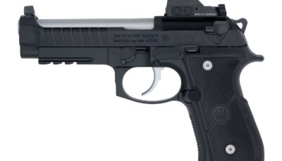 Langdon Tactical Tech 92E2TJRRBS Beretta 92 Elite  Full Size 9mm Luger 18+1 4.70" Stainless Barrel, Inox Stainless Steel Optic Ready/Serrated Slide, Black Anodized Aluminum Frame w/Picatinny Rail, Tex