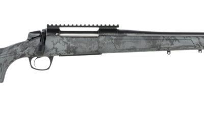 CVA CR3733 Cascade SR 7mm PRC 3+1 20" Graphite Black Cerakote Threaded Barrel & Receiver w/Picatinny Rail, Realtree Advantage Synthetic Stock