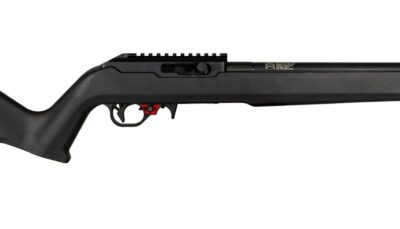Franklin Armory 0290002BLK F22 V 22 LR 10+1 18" Black Integrated Suppressor Barrel, Black Hardcoat Anodize Aluminum Receiver w/Picatinny Rail, Black Magpul MOE X-22 Synthetic Stock, 22-EZ Binary Trigg
