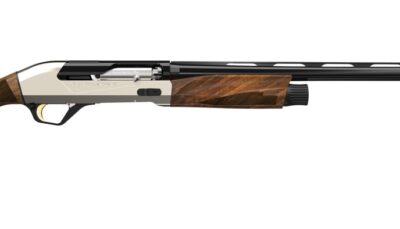 Retay USA BACEUL26 Ace Upland Ultralight 20 Gauge Semi-Auto 3" 3+1 26" Deep Bore Barrel, Aluminum Slopeback Receiver, Fixed Satin Walnut Stock