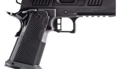 Alpha Foxtrot AA39X4CID-XDBK13 AF1911 Romulus 45 ACP 13+1 4.25" Black DLC Stainless Steel Bull Barrel, Optic Ready/Serrated Slide & Frame w/Beavertail & Picatinny Rail, RMR/RMSc Footprint