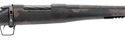 Fierce Firearms RGESC25CM18BTS Carbon Rogue 25 Creedmoor 3+1 18" Carbon Fiber Match Grade Threaded Barrel, Black Cerakote Stainless Steel Drilled & Tapped Receiver, Trophy Camo LR Negative Comb Carbon