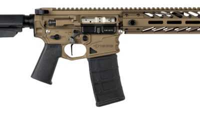 Nemo Arms BL-556-8P Battle-Light  5.56 NATO 30+1 8" Black Threaded Barrel, Burnt Bronze Aluminum Receiver w/Picatinny Rail, M-LOK Handguard, Black Polymer SB Tactical SBA3 Brace, Magpul MOE Grip, Ambi