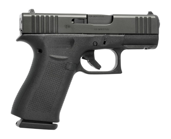 Glock PX4350203FR G43X 9mm Luger 15+1 3.41" Black GMB Barrel, Black Steel Serrated w/Optic Slide, Black Polymer Frame w/Accessory Rail, Ambidextrous