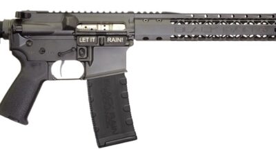 Black Rain Ordnance SSP300BLKSMK SSP  300 Blackout 30+1 16" Black Nitride Threaded Barrel, Smoke Cerakote Aluminum Receiver w/Picatinny Rail, Magpul MOE SL Black Polymer Stock, Black Magpul Grip