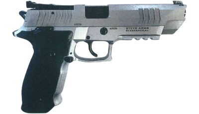 Steyr Arms ATC5BASE ATC Base 9mm Luger 20+1 5" Black Barrel, Nitrocarburized Stainless Steel Lightening Cut/Optic Cut/Serrated Slide & Frame w/Beavertail & Picatinny Rail, Black Grips