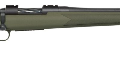 Mossberg 28079 Patriot  6.5 Creedmoor 5+1 Matte Blued Fluted Barrel, OD Green Synthetic Stock
