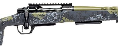 Horizon Firearms HRF-VE2-65PR-22R Venatic 2 6.5 PRC 22" Sage Green Spiral Fluted Threaded Barrel, Black DLC Receiver w/Picatinny Rail, Arca Rail Forend, Artic Moss Iota EKO X Carbon Fiber Stock