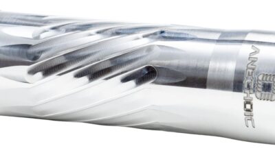 Anechoic PSQ-RA Pipsqueak 22 22LR/22WMR/17HMR 1.10" Raw Aluminum/Titanium 1/2"x28