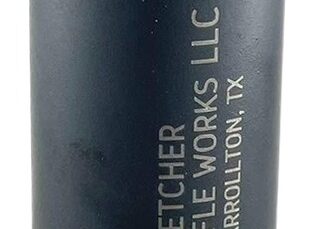 Fletcher Rifle Works WESTON8BLK Weston-8 30Cal 1.62" Black Stainless Steel 1.375"x24