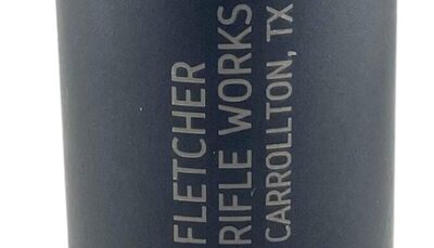 Fletcher Rifle Works COTULLA6BLK Cotulla 6 30Cal Black Stainless Steel 1.375"x24