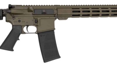 Andro Corp Industries 55616BBODG ACI-15 Bravo 5.56 NATO 30+1 16" Black Nitride Threaded Barrel, OD Green Aluminum Receiver w/Picatinny Rail, M-LOK Handguard, M4 Black Polymer Stock, Black A2 Grip