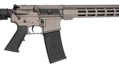 Andro Corp Industries 55616BBTUNG Bravo Bravo 5.56 NATO 30+1 16" Black Nitride Threaded Barrel, Tungsten Aluminum Receiver w/Picatinny Rail, M-LOK Handguard, M4 Black Polymer Stock, Black A2 Grip