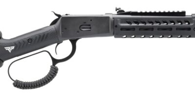 Rossi 920441613-TBRP R92  44 Mag 8+1 16.50" Black Cerakote Alloy Steel Threaded Barrel & Drilled & Tapped Receiver, Black Fixed Wood Stock