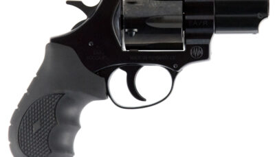 Weihrauch Guns 770130 Windicator 357 Mag 6rd 2" Blued Steel Barrel & Cylinder, Compact Steel Frame w/Exposed Hammer, Ramp Front/Fixed Rear Sights, Finger Grooved Black Rubber Grip