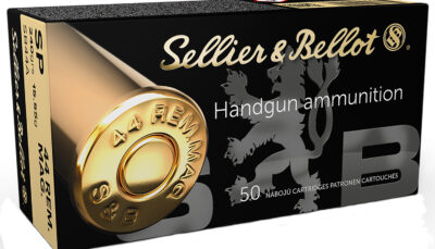 Sellier & Bellot SB44A Handgun  44RemMag 240gr Soft Point 50 Per Box/12 Case