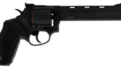 Taurus 2-992061 992 Tracker 22 LR, 22 WMR 9rd 6.50" Overall Matte Black Oxide Finish Steel with Black Ribber Grip
