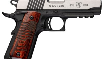 BRO 1911-380 BLACK LABEL MEDALLION 250 380ACP 3.6