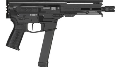 DISSENT MKGS 6.5 BLACK PISTOL 9MM