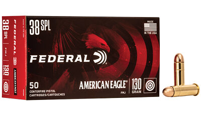 FED AM EAGLE 38SPL 130GR FMJ 50/1000