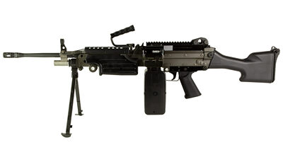FN M249S 5.56NATO 18.5" BELT BLK