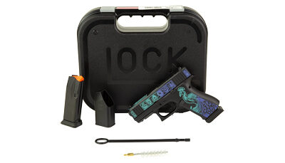 GLOCK 43X 9MM 15RD FS PEACOCK