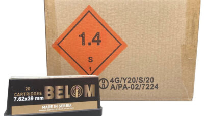GO BELOM 7.62X39 BRASS 123GR FMJ 480/1 (114)