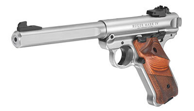 RUGER MRK IV COMP 22LR 6.9" 10RD STS