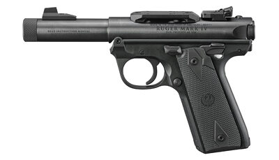 RUGER MKIV 22/45 250TH ANNV 22LR BLK
