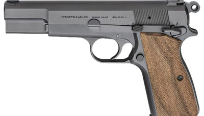 SPR SA-35 9MM 4.7 BLK WALNUT GRIPS 15RD