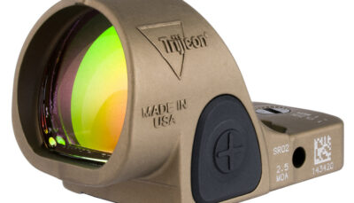 TRIJICON SRO ADJ SIGHT LED 2.5 MOA RED DOT COY