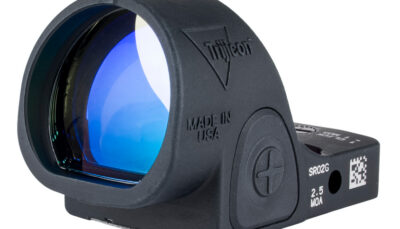 TRIJICON SRO ADJ LED 2.5 MOA GREEN DOT BLK