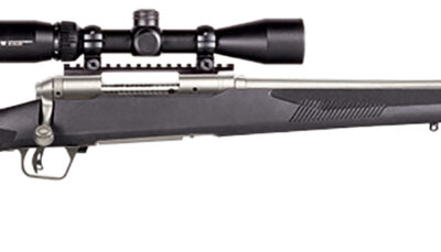 Savage Arms 57345 110 Apex Storm XP 7mm-08 Rem 4+1 20", Matte Stainless Metal, Synthetic Stock, Vortex Crossfire II 3-9x40mm Scope