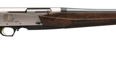Browning 031047211 BAR MK3 Full Size 243 Win 4+1 22" Blue Polished Sporter Barrel, Drilled & tapped Engraved Satin Nickel Aluminum Receiver, Fixed Oiled Turkish Walnut Stock, Right Hand