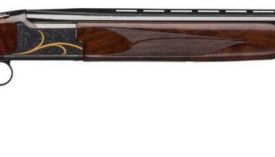 Browning 018117304 Citori Gran Lightning 12 Gauge 3" 2rd 28" Blued Barrels, Engraved Receiver With Gold Accents, American Black Walnut Stock With Lightening Style Grip